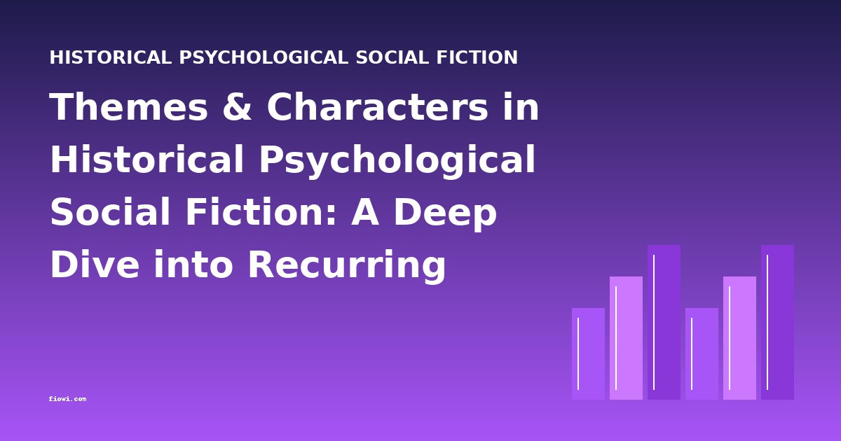 Themes & Characters in Historical Psychological Social Fiction: A Deep Dive into Recurring Motifs and Literary Movements